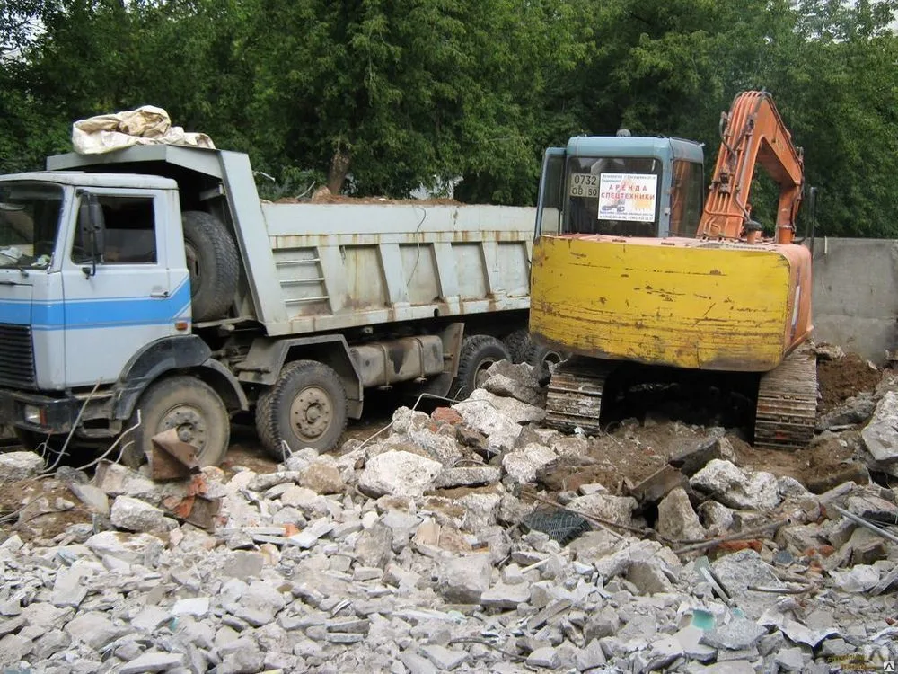 Вывоз бетонного боя и утилизация в Алейске в октябре